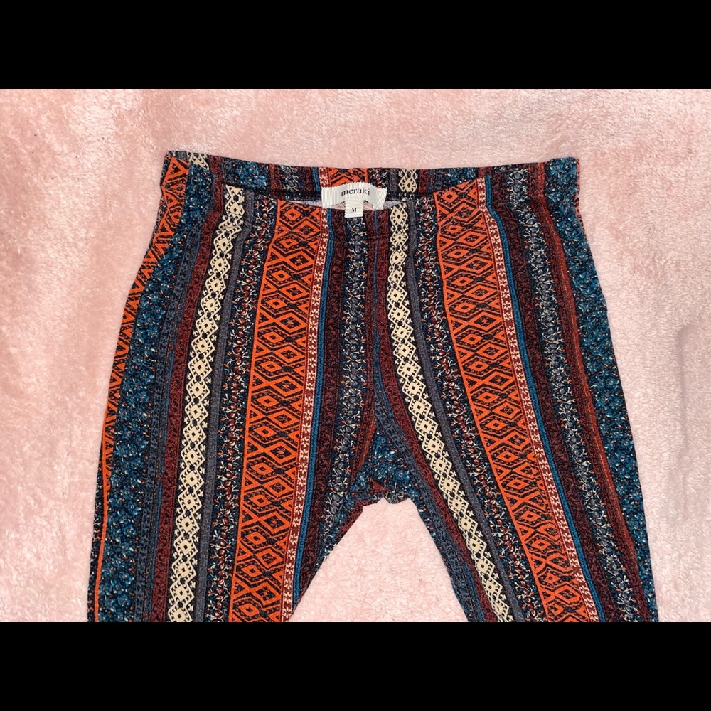 Flare pants.